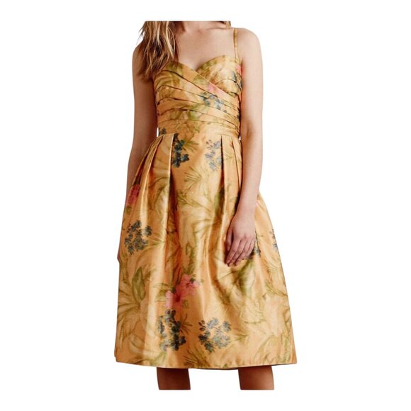 Anthropologie James Coviello Botanica Formal Dress Good Condition - 2 - Picture 1 of 10